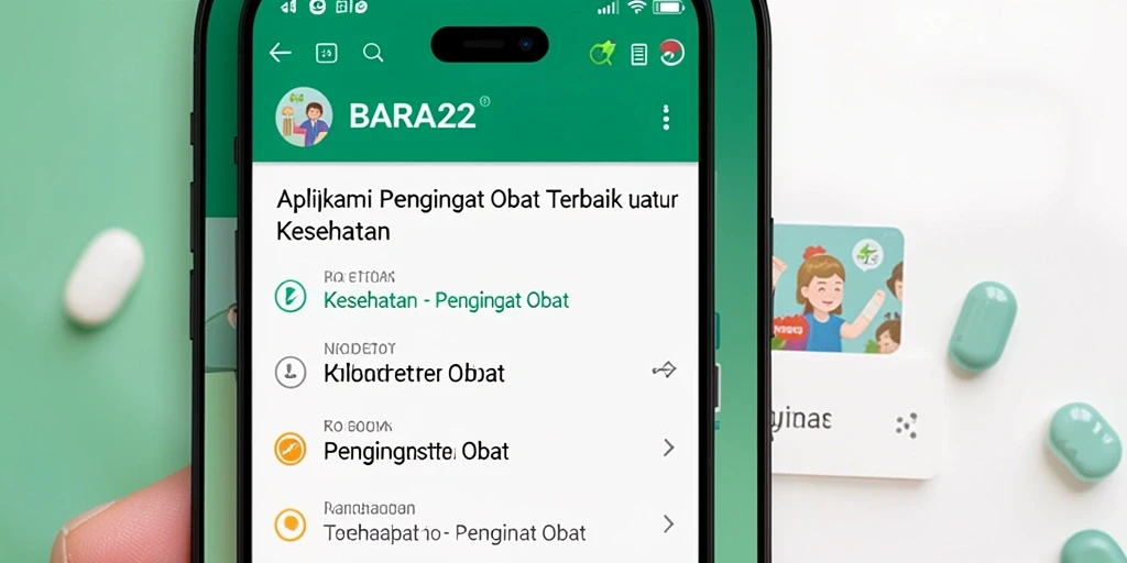 Tampilan antarmuka BARA22 yang jelas dan informatif.