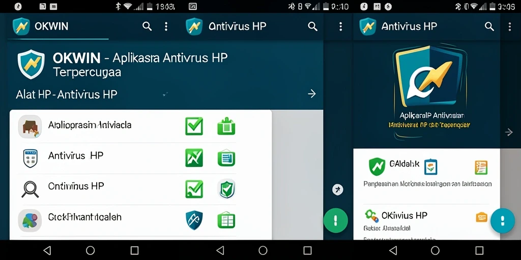 Tampilan antarmuka OKWIN yang sederhana dan efektif.
